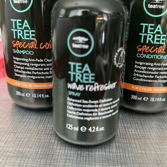 BNWT 3 PIECE BUNDLE Tea Tree Special Color Shampoo & Conditioner & wave spray - Picture 6 of 7